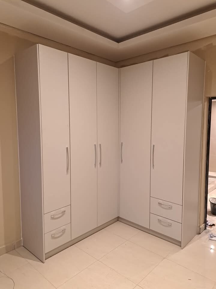 Custom floating furniture installation 5