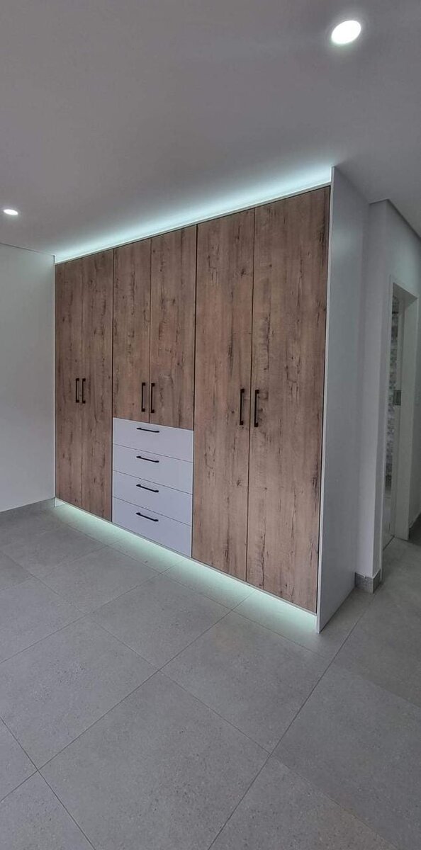 Custom floating furniture installation 12